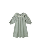 Girl's Nightgown | Evergreen Gingham