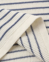 Chandler Knit Polo | Marine Stripe