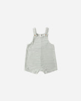 Gio Romper | Seafoam Terry Stripe