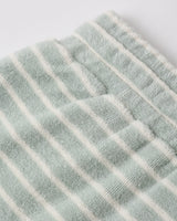 Terry Boys Short | Seafoam Stripe