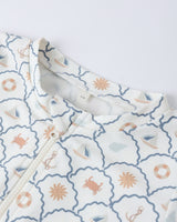 Crop Rashguard Set | Nautical