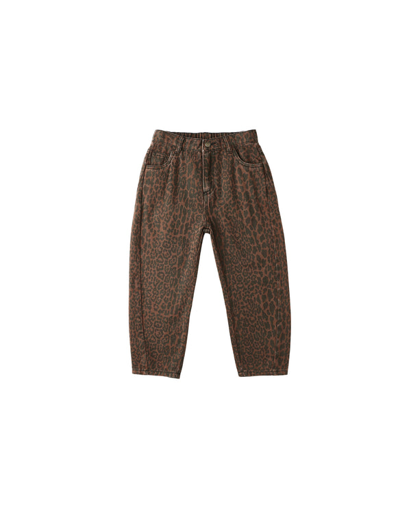 Barrel Pant | Leopard
