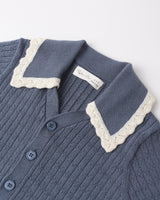 Sloane Knit Top | Marine