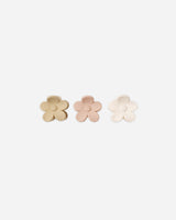 Flower Clip Set | Butterscotch, Blush, Ivor