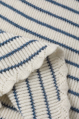 Knit Vest Set | Marine Stripe - Teen