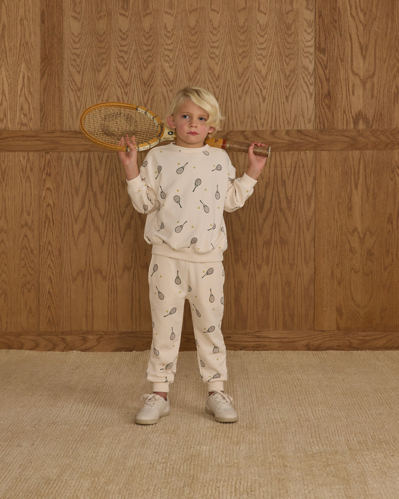 Relaxed Sweatshirt | Tennis