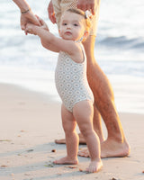 Millie One-Piece | Green Fleur