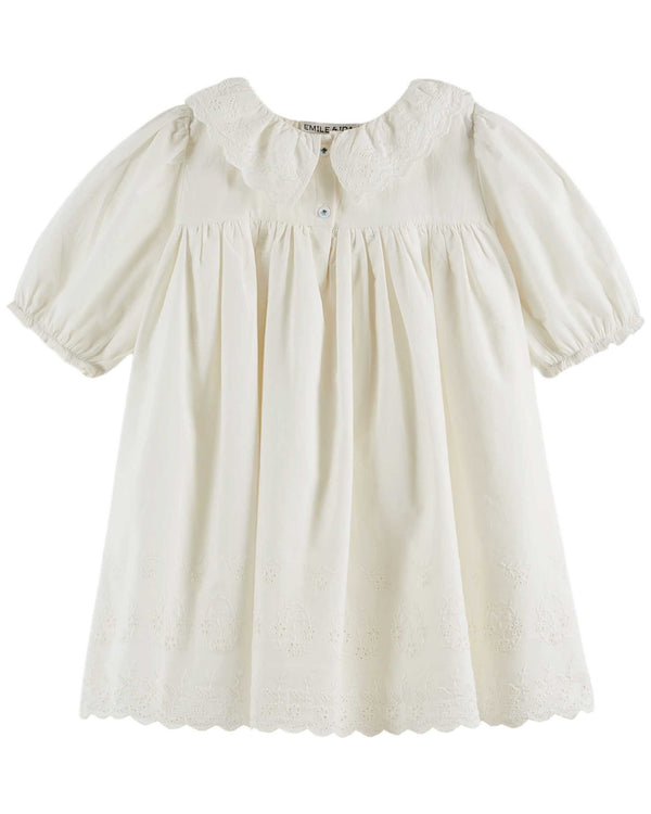 Robe Broderie Anglaise | Blanc