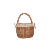 Rattan Berry Bunny Basket | Natural Rattan | Gumdrop