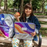 Kane Double Pocket Backpack | Sequin Wave