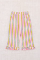 Ruffle Pedal Pusher | Aura Vaquero Stripe