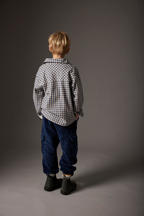 Samuel Shirt | Gingham Flannel