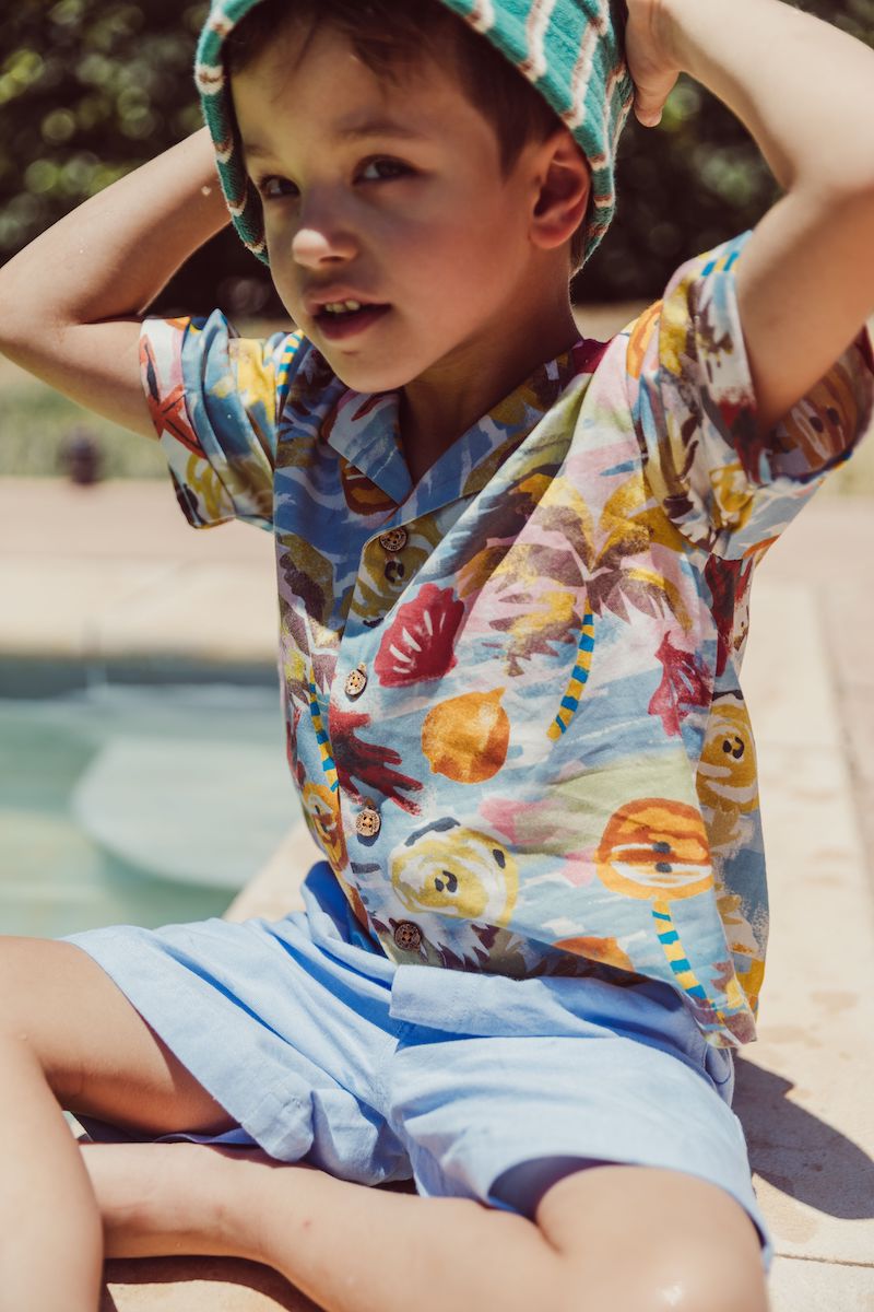 Shirt Alov | Multicolor Fun Beach