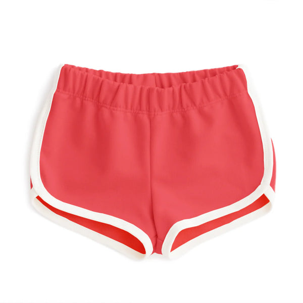 French Terry Shorts | Solid Scarlet Red