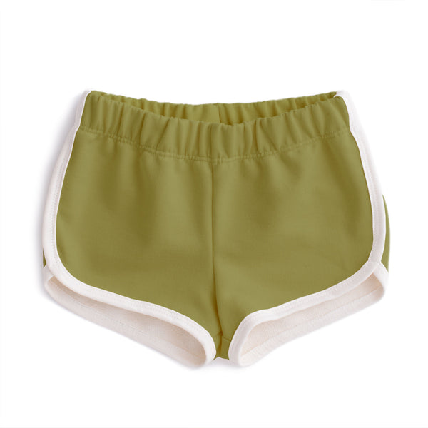 French Terry Shorts | Solid Olive Green