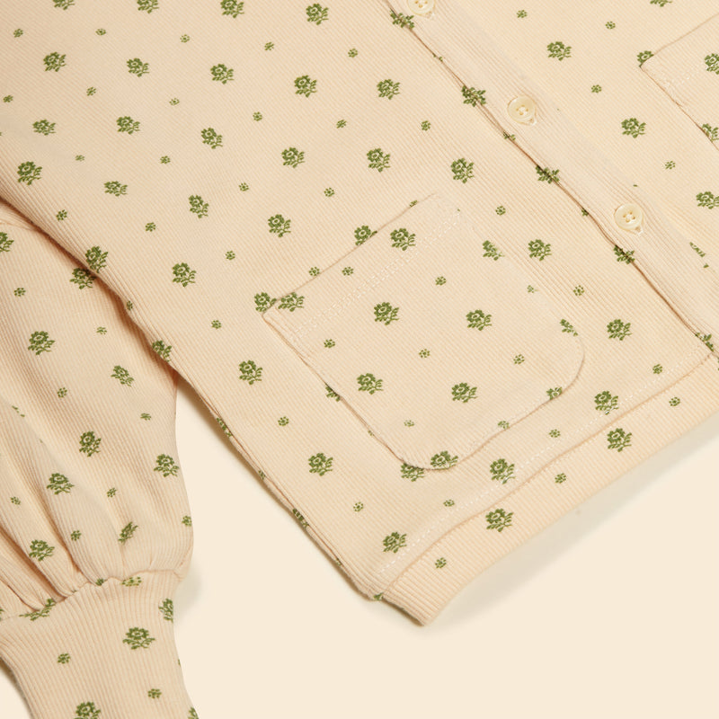 Simona Jersey Cardigan | Meadow Calico