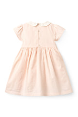 Smock Dress with Emb | Dusty Rose Comb