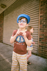 Barn Cats Collage Ringer Tee | Cola