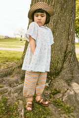 Voyage Dress | Bright Sky Blossom Plaid