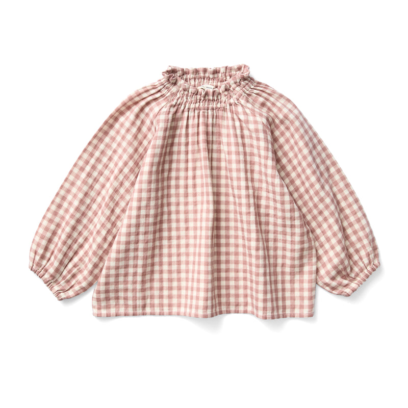 Imelda Blouse | Gingham, Cherry