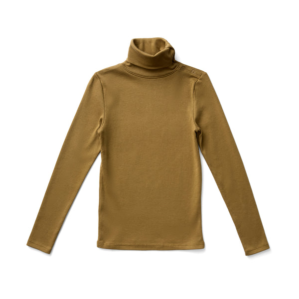 Snap Turtleneck | Brush