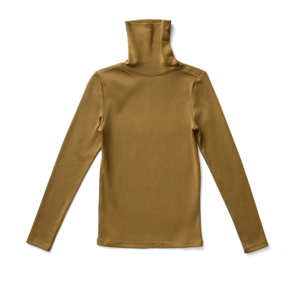 Snap Turtleneck | Brush