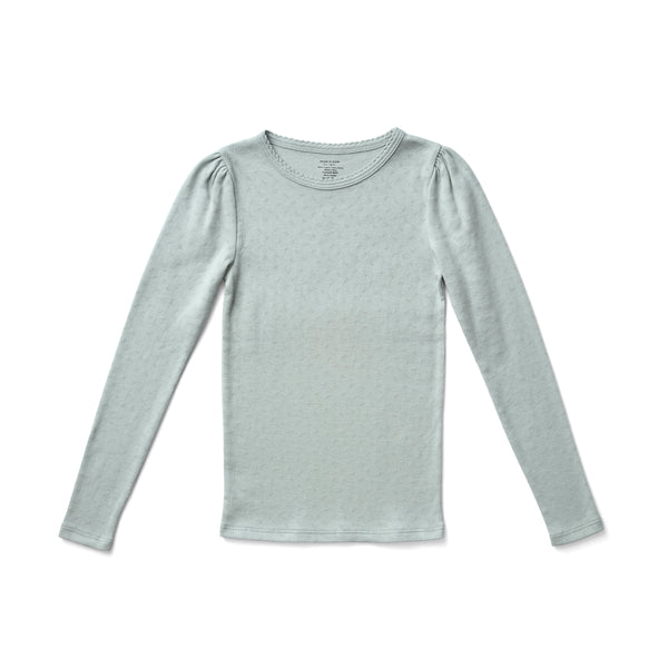 Pouf Tee | Oasis Pointelle