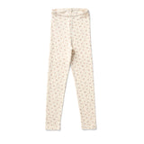 Stretch Legging | Calico Print - Rosewood
