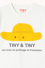 Tiny Hat Graphic Tee | Off-White