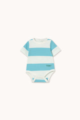 Cyan Stripes Knit Body