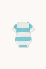 Cyan Stripes Knit Body