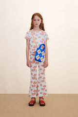 Blossoms Rib Tee and Pant