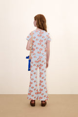 Blossoms Rib Tee and Pant