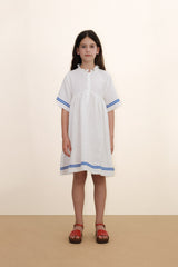 Stripes Frilled Dress