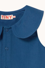 Stripes Cropped Shirt and Woven Skirt Set