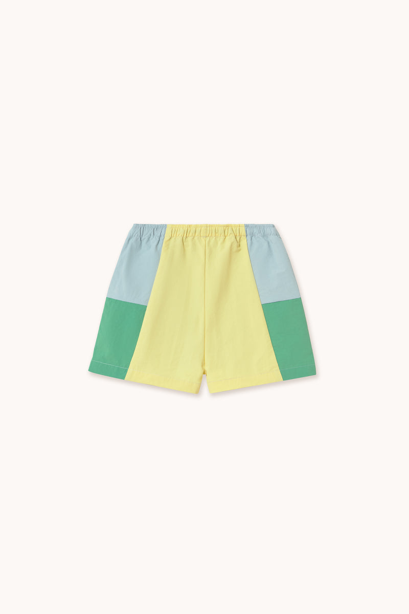 Color Block Woven Shorts | Marigold Modern Kids