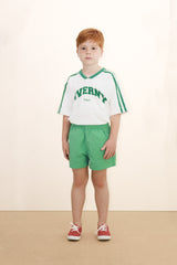 Solid Woven Shorts | Emerald