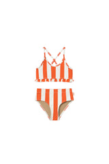 Red Stripes Swim Set