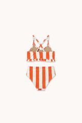 Red Stripes Swim Set