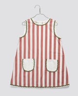 Hannah Dress | Raspberry Stripe