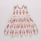 Girls Alyssa Dress | Pink Soft Serve