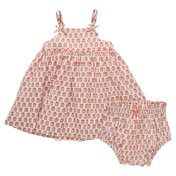 first birthday party dress Girls Peachy Dress