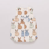Baby Boys Noah Jumper | Blue Vintage Bunnies