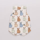 Baby Boys Noah Jumper | Blue Vintage Bunnies