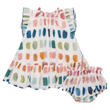 Baby Girls Harper Dress Set | Paint Swatches