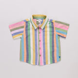 Boys Jack Shirt | Parade Stripe