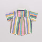 Boys Jack Shirt | Parade Stripe