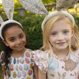 Girls Jennifer Double Ruffle Dress |  Vintage Bunnies