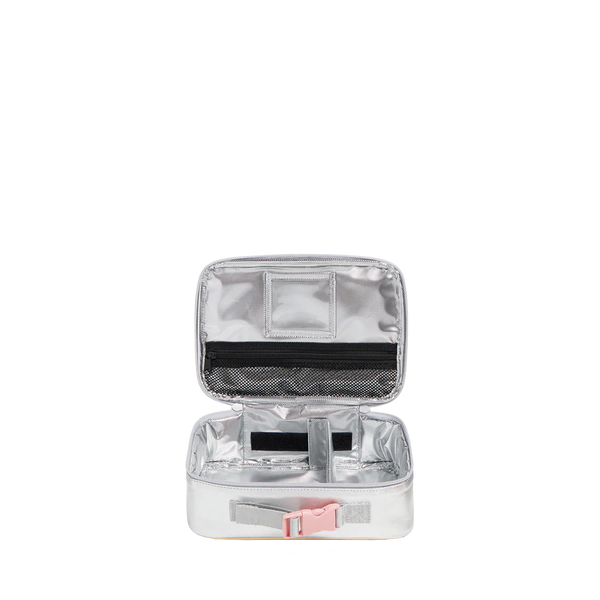 Rodgers Lunch Box | Pink/Silver