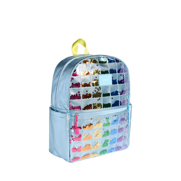 Kane Backpack | Quilted Sequin